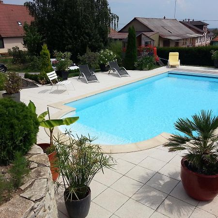 Au Coeur Du Vignoble Bed and Breakfast Orschwiller Exteriör bild