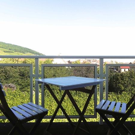 Au Coeur Du Vignoble Bed and Breakfast Orschwiller Exteriör bild